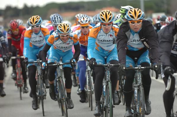 The Garmin-Transitions team worked hard for its sprinter Tyler Farrar.