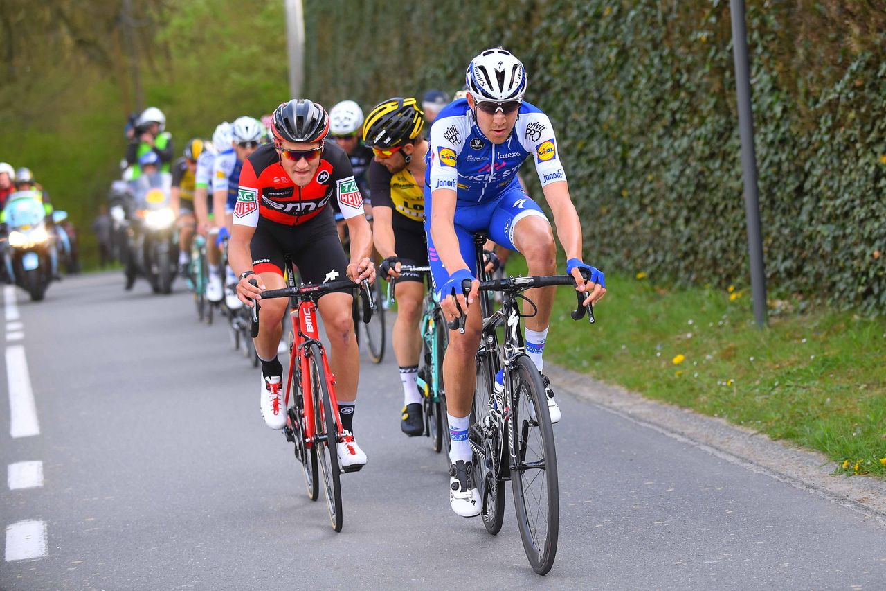 The late breakaway in Brabantse Pijl