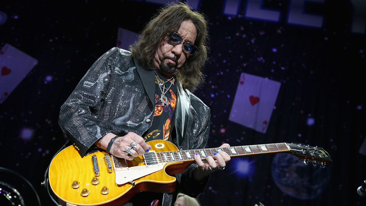 Ace Frehley performs in concert opening for Alice Cooper at HEB Center on October 19, 2021 in Cedar Park, Texas.