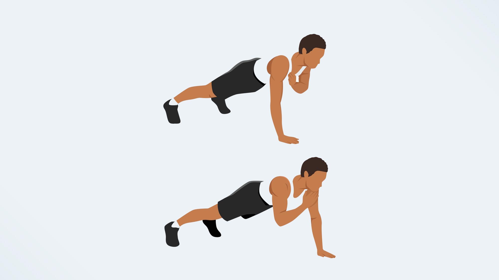 Plank Taps Exercise Variations Plank Taps Exercise Variations