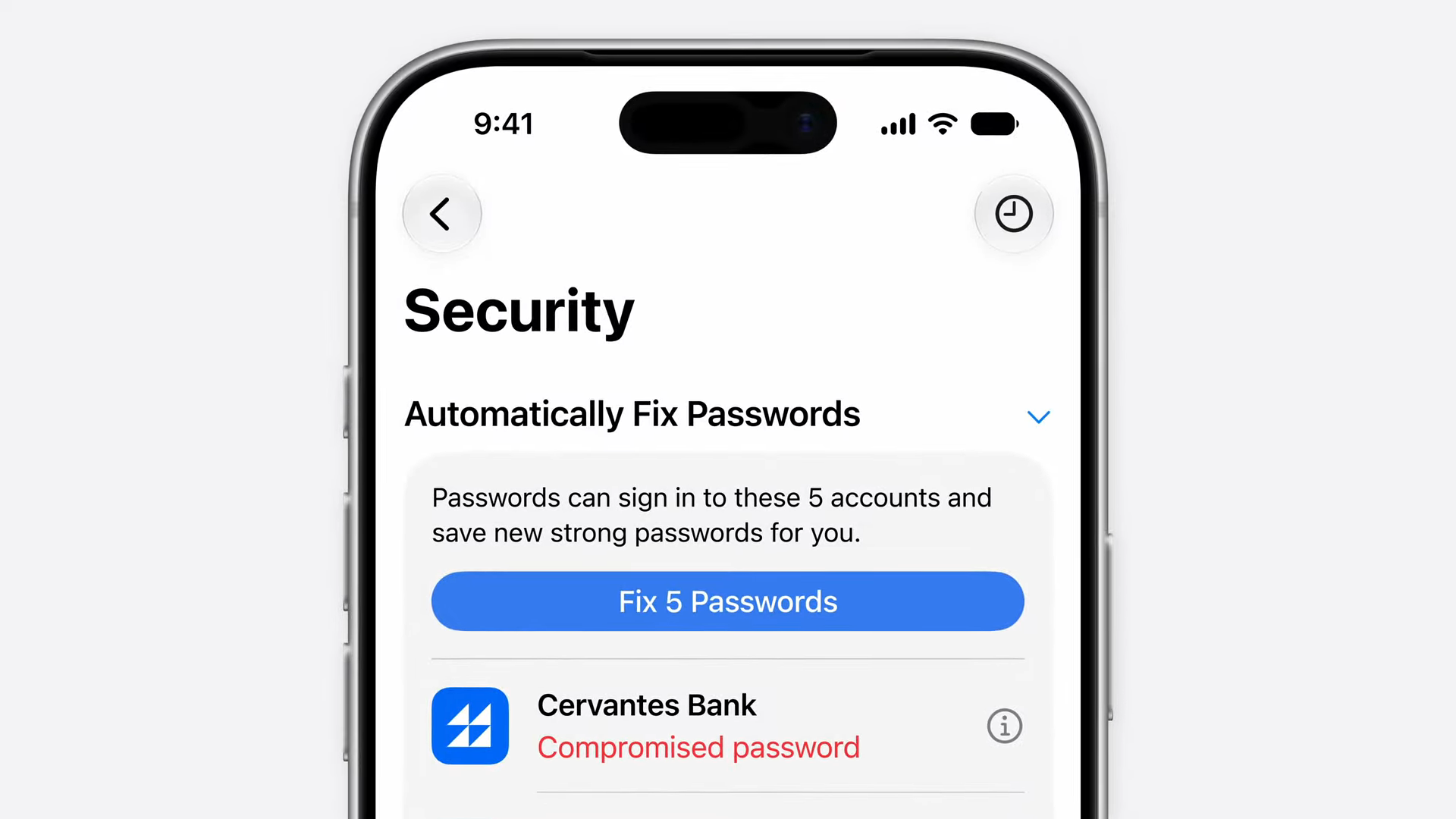 Apple Passwords به طور خودکار رمز عبور را از طریق Apple Intelligence تصحیح می کند