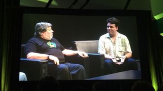 Steve Wozniak and Palmer Luckey at Silicon Valley Comic Con 2016