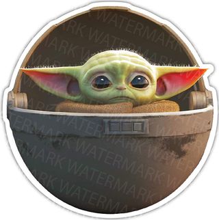 NG Baby Yoda Decal 1