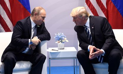 President Trump and Vladimir Putin.