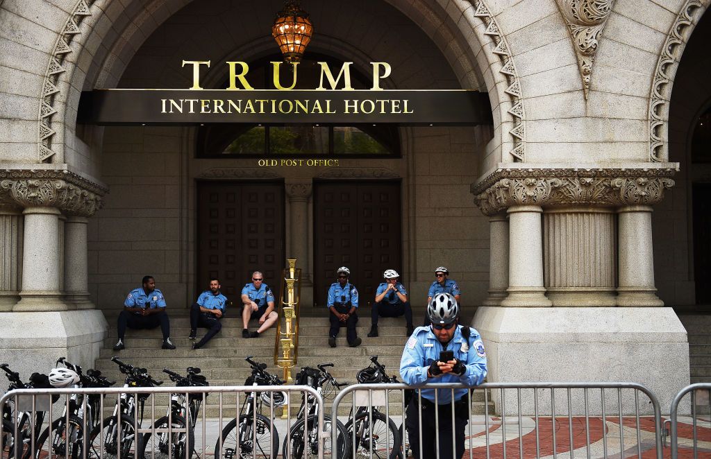 Trump leases the Old Post Office Building from the government he heads