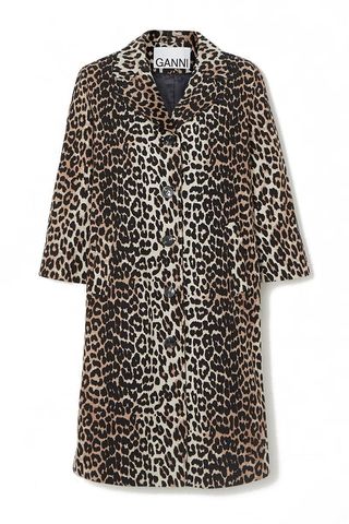 Leopard-Print Coat