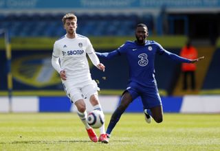 Chelsea's Toni Rudiger (right) in action