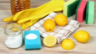 Cleaning items and lemons