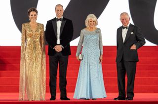 King Charles, Queen Camilla, Prince William, and Princess Kate