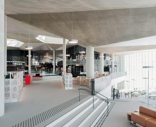 Deichman Library Oslo communal space