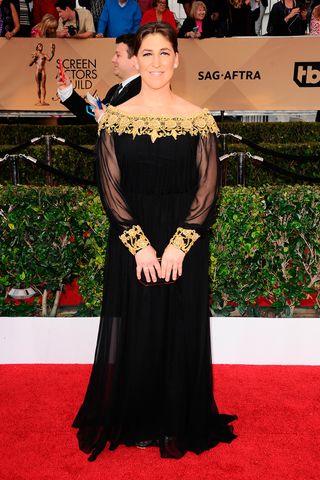 Mayim Bialik at the Screen Actors Guild Awards 2016