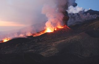 Mount Etna often comes to life in short, violent bursts called paroxysms.