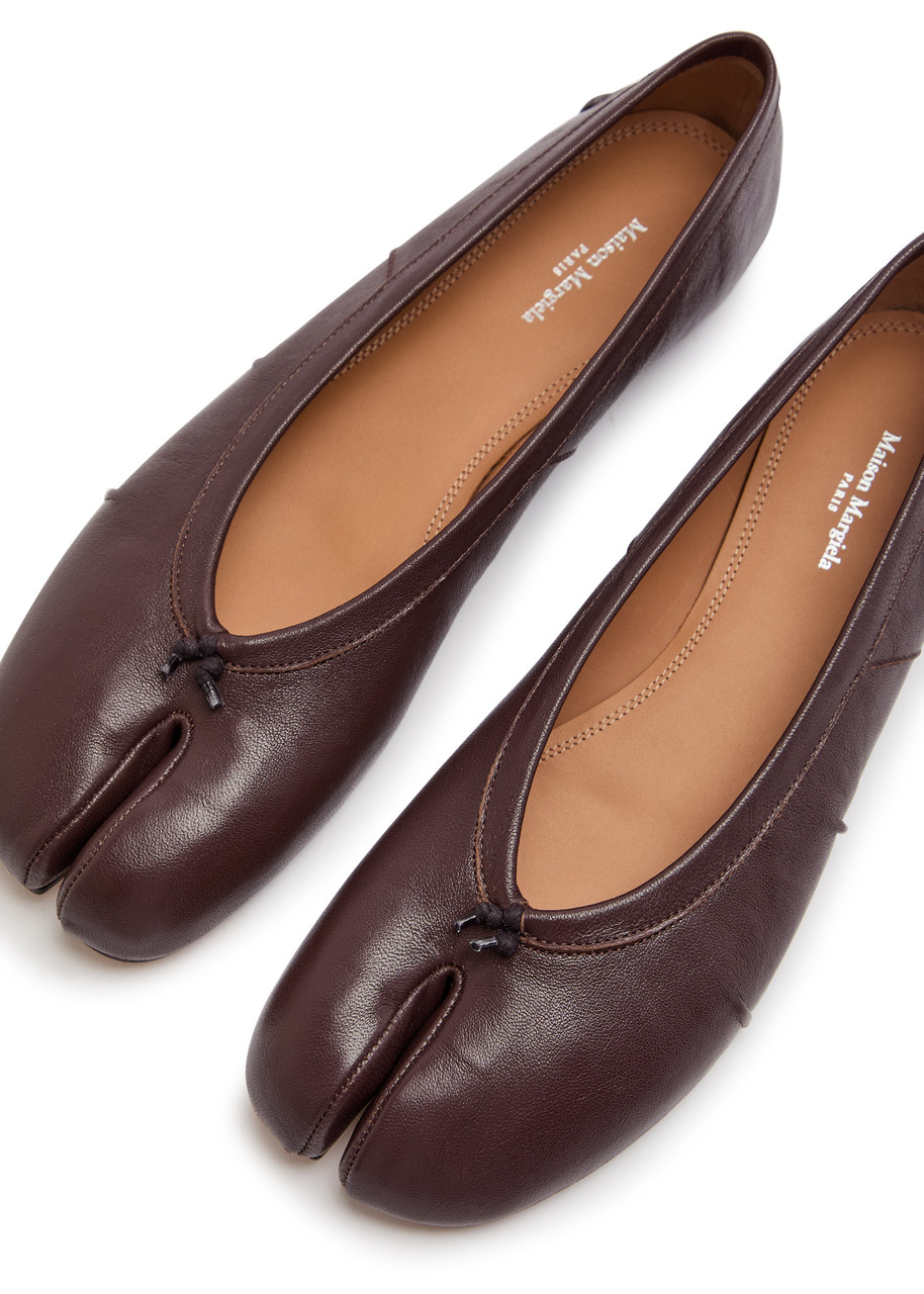 Tabi Leather Ballet Flats