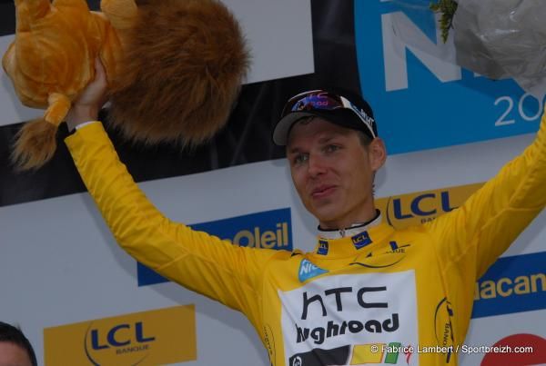 Tony Martin (HTC-Highroad) took the yellow jersey in Paris-Nice after the time trial.