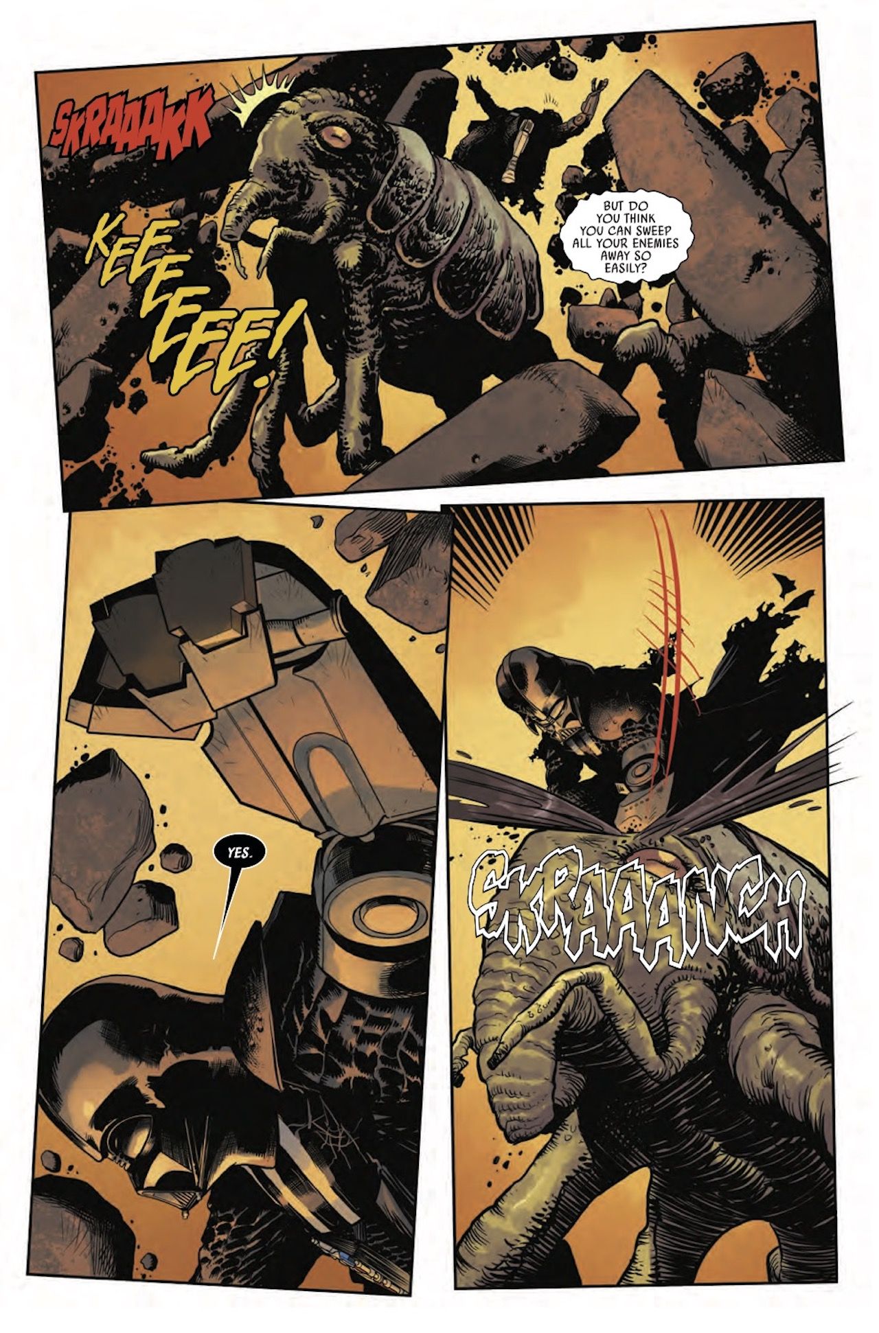 Page from Star Wars: Darth Vader #8