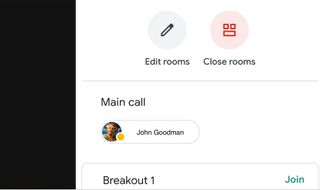 Google Meet breakout rooms