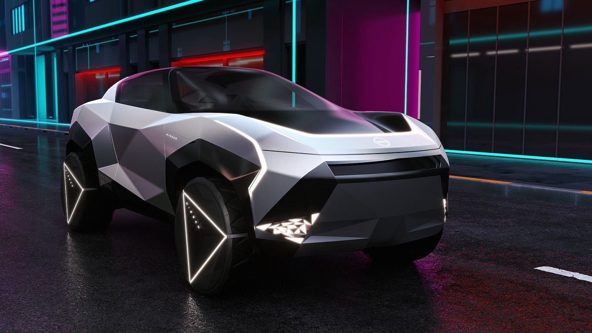 Nissan’s Hyper Punk concept EV is a content creator’s studio on wheels