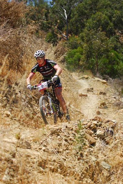 Adrian Jackson put in a great ride as the first person on his team.