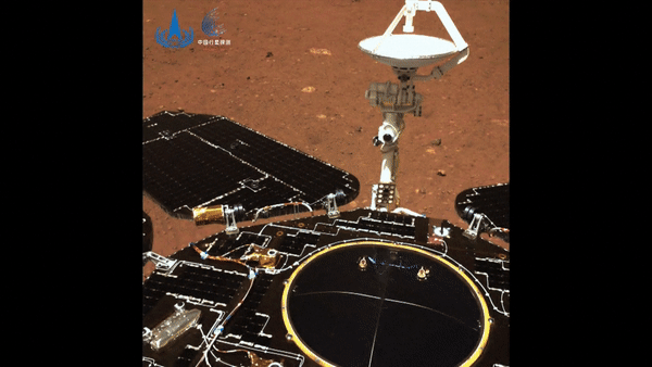 È probabile che la polvere di Marte impedisca al rover cinese di svegliarsi