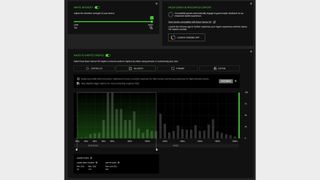 Razer Synapse 4 program used to adjust haptic feedback range on Razer Kraken V4 Pro headset