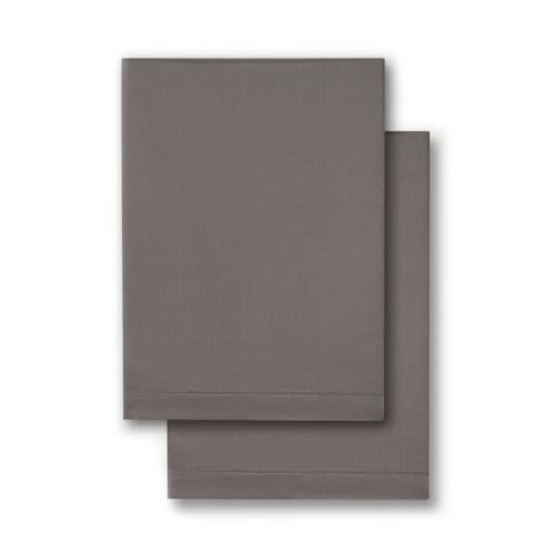 Cozy Earth Standard Pillowcases Set of 2 - Made of 100% Viscose From Bamboo, Ultra-Soft & Luxury, Woven From Naturally Breathable & Lightweight Fabric - Charcoal