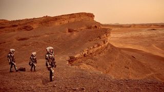 Scene from "Mars" National Geographic miniseries