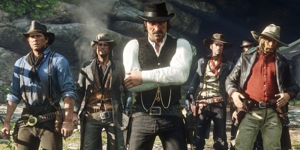 The Van der Linde Gang in Red Dead Redemption 2