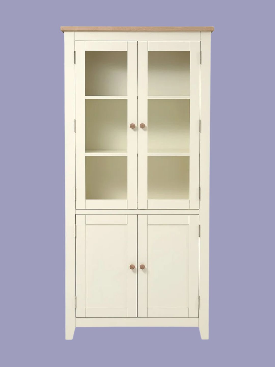 https://www.cotswoldco.com, Chester Classic Cream Glass Display Cabinet
