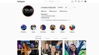 Music venue's page on Instagram