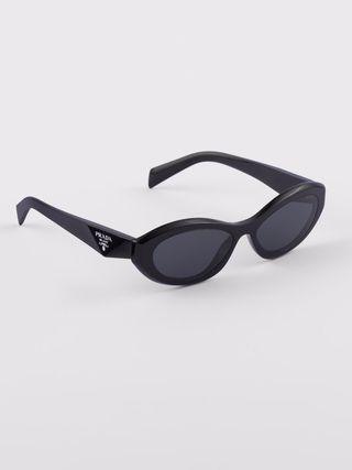 Oval Acetate Sunglasses