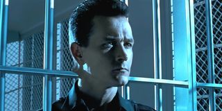 T-1000 going through the bars