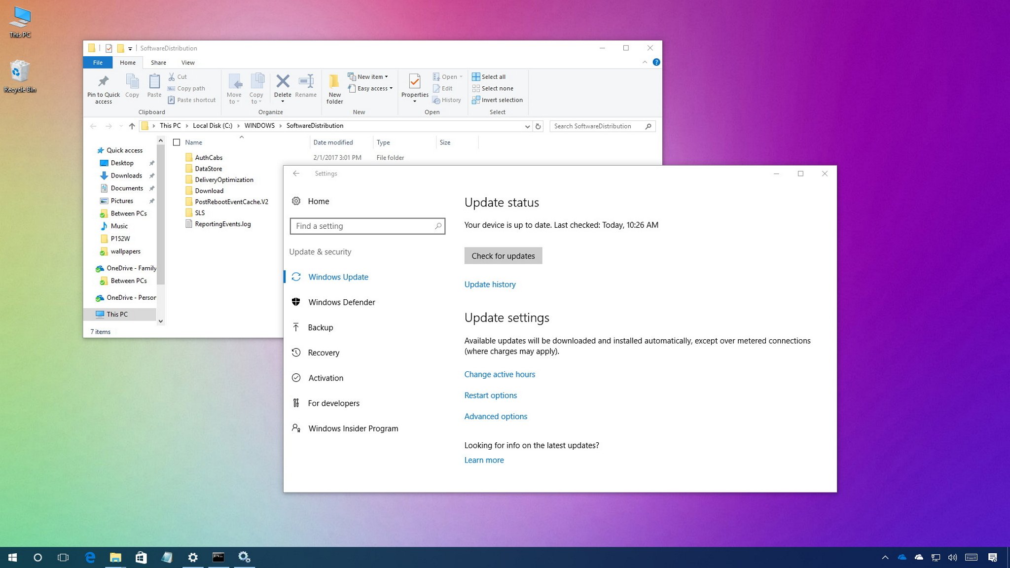 Окно компьютера. Recovery Tool Windows 10. Windows 10 update install folder. SOFTWAREDISTRIBUTION. Update folder