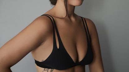 wireless black bra
