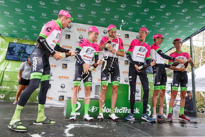 ducation First-Drapac take home the overall team prize at the 2018 Tour of Utah