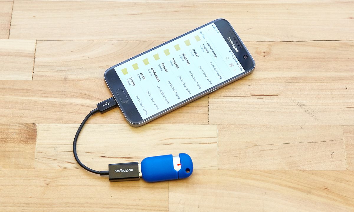 kuffert Globus pakke How to Connect USB Storage Devices to Your Android Phone | Tom's Guide