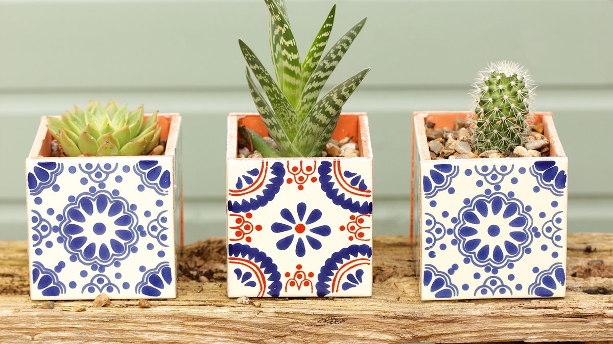 How to make a tile plant pot in five easy steps Gardeningetc