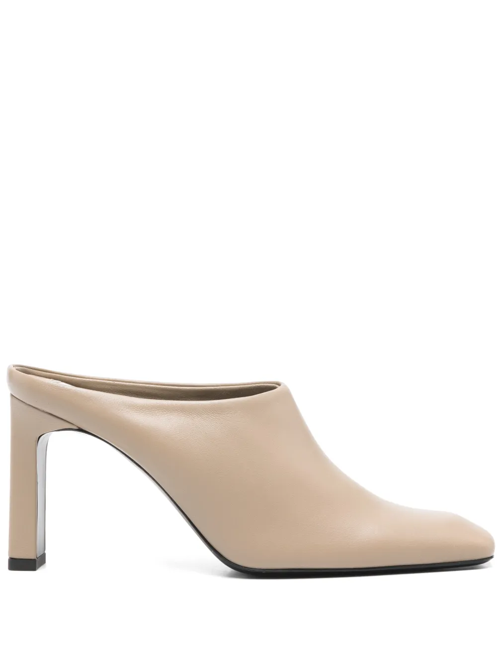 Toteme 85mm Square Toe Bar Mules | 36