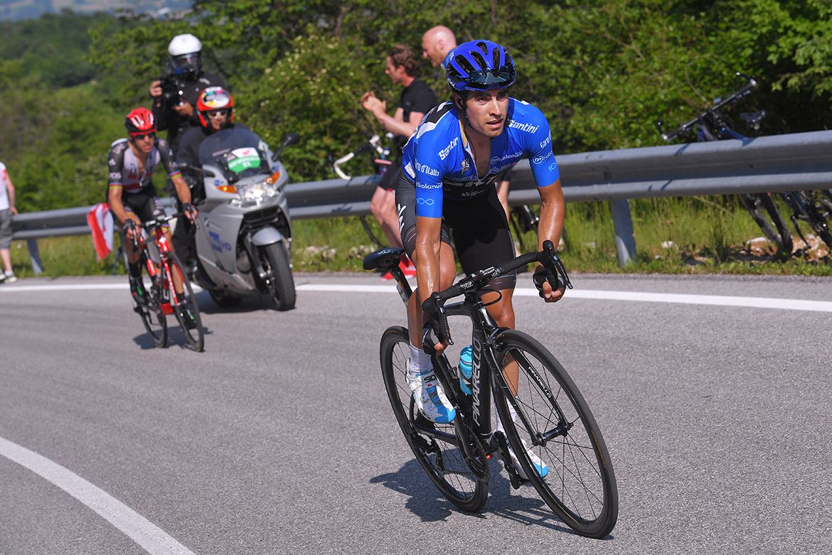 Mikel Landa (Team Sky) on the attack