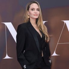 Angelina Jolie attends the "Maria" Headline Gala during the 68th BFI London Film Festival at The Royal Festival Hall on October 18, 2024 in London, England.