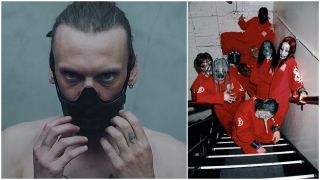 Jamie Campbell Bower now and Slipknot in 2000