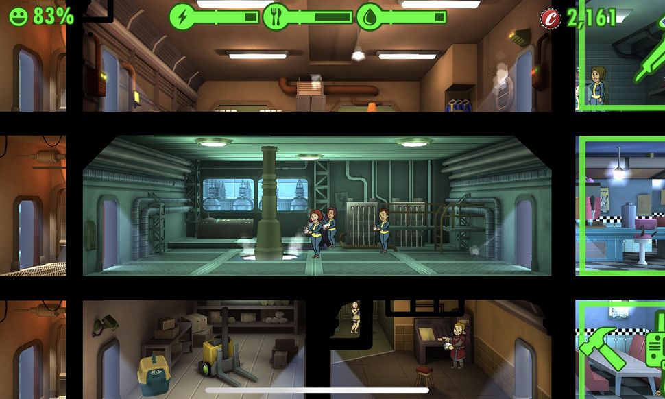 fallout shelter tips stuck