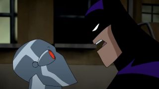 Deadshot is interrogated by Batman on Justice League