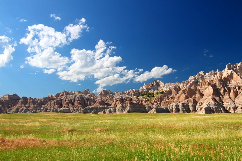 Badands National Park in South Dakota.