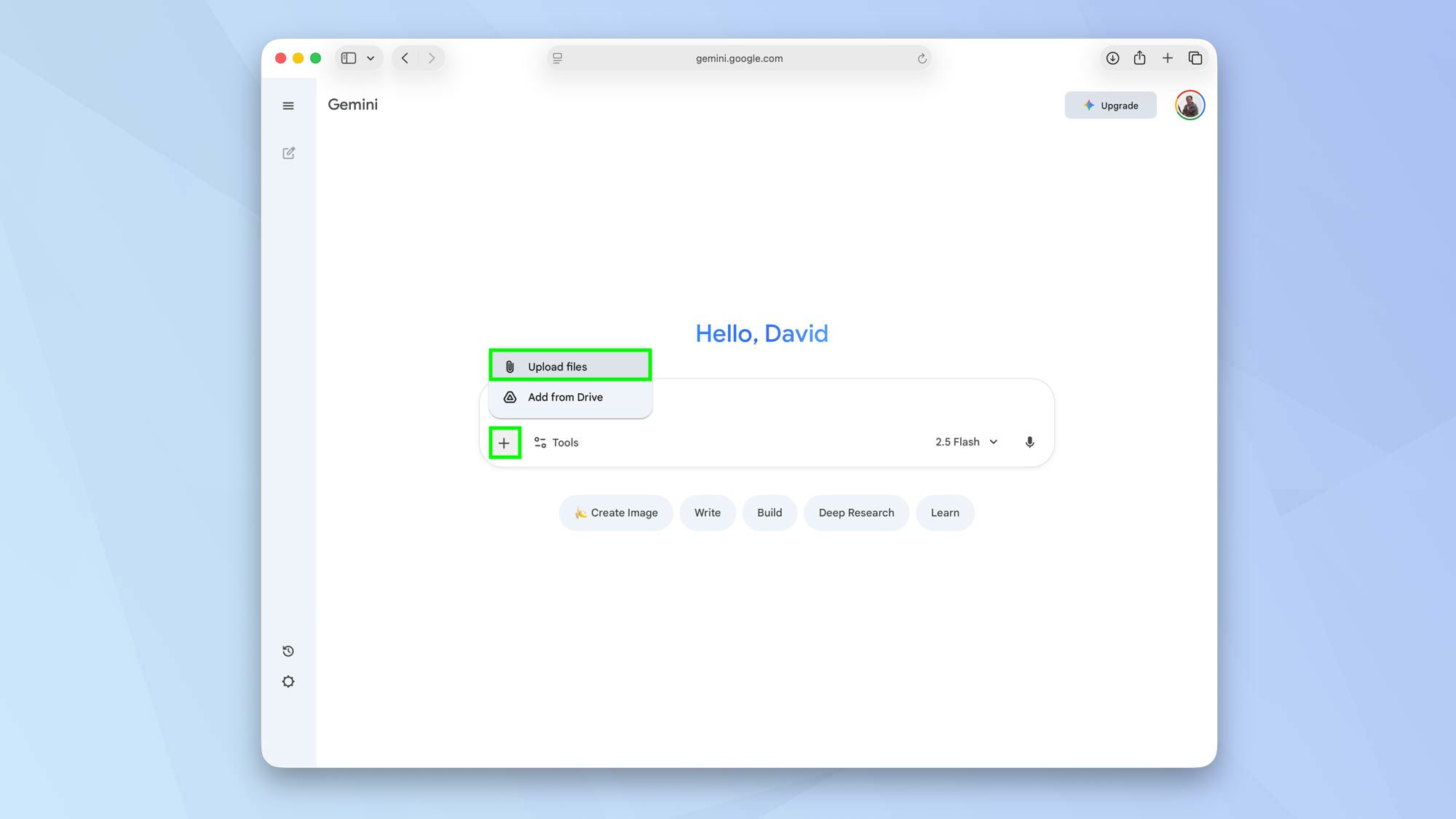 How to use Gemini to improve old family photographs