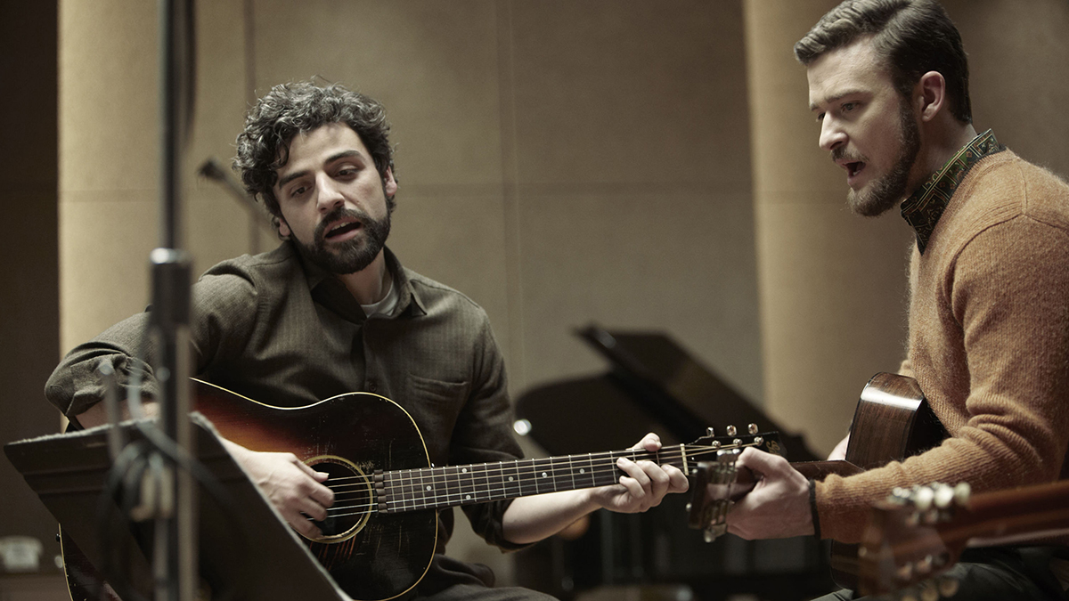 Oscar Isaac and Justin Timberlake in Inside Llewyn Davis