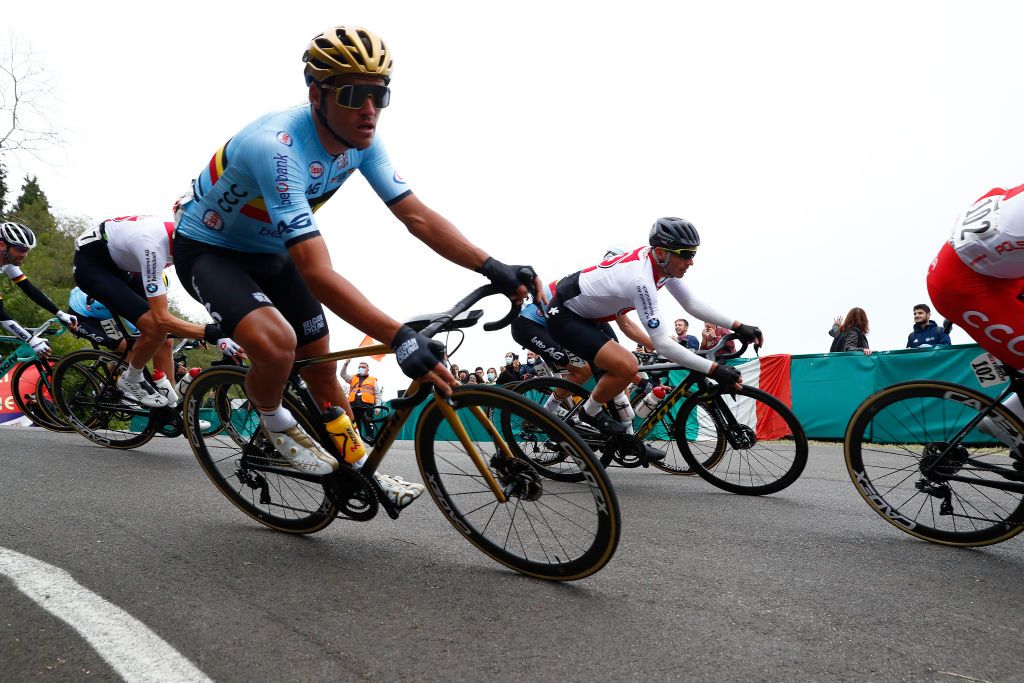 Greg Van Avermaet during the Imola World Championships