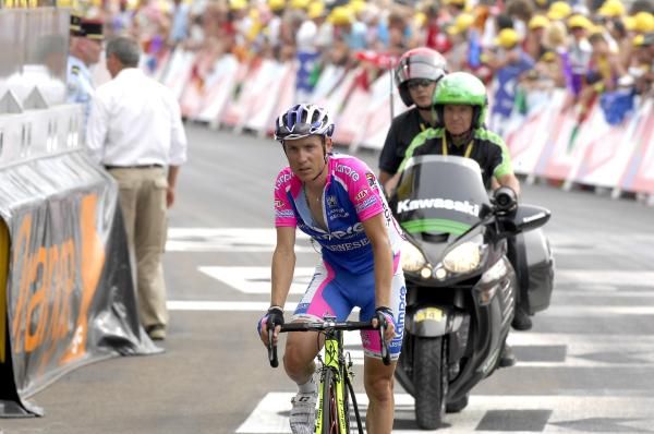 Damiano Cunego (Lampre-Farnese Vini) fought hard but didn't have the legs to win the stage