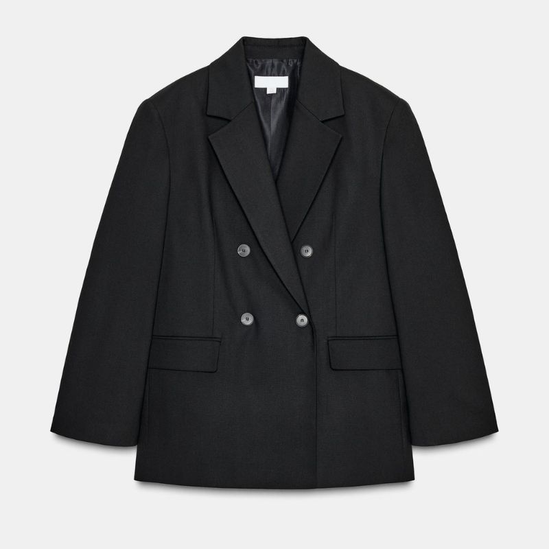black blazer from Zara