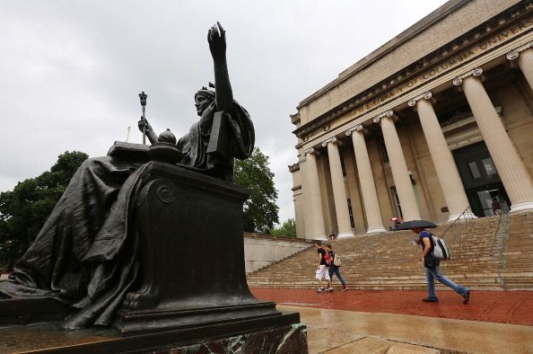 Columbia University campus.