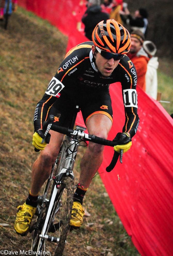 Jeremy Durrin (Optum Pro Team) having a good race